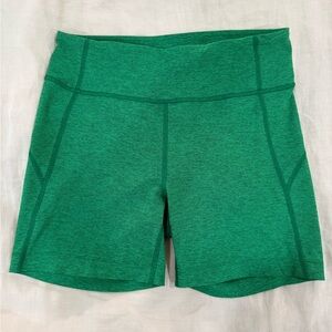Outdoor Voices Green Athletic Shorts